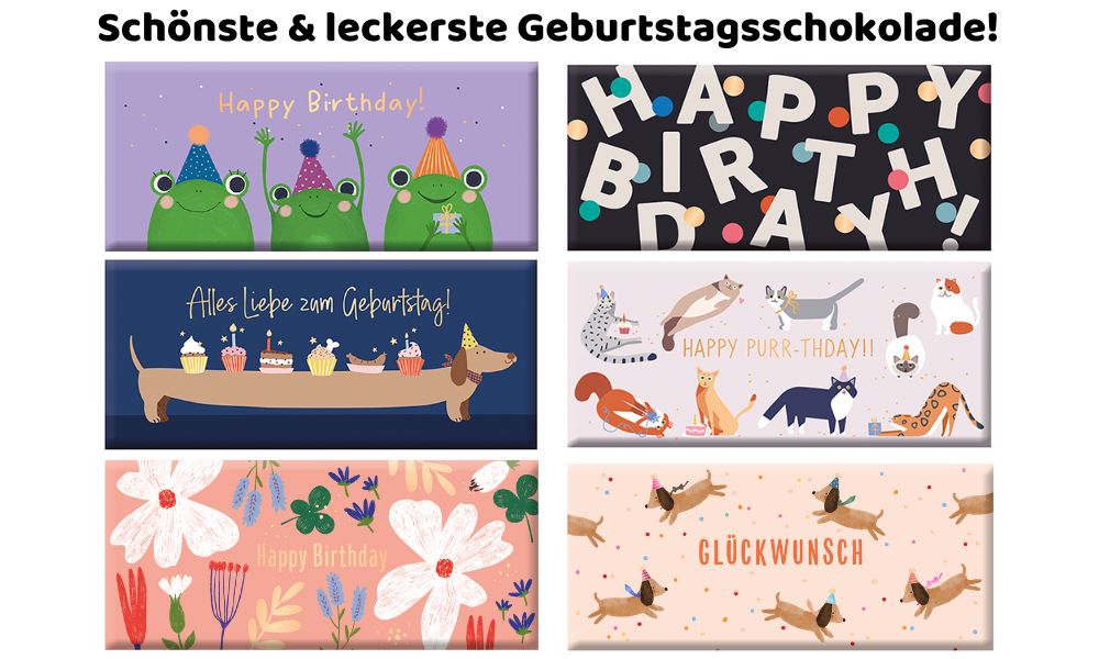 Geburtstagsschokolade Geburtstagsschokolade