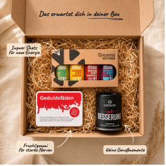 Geschenkbox Gute Besserung Paket „Kleine Aufmunterung für dich“ (Set 8)