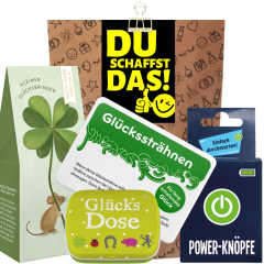 Geschenktüte Motivationsgeschenk „Du schaffst das!“ (Set 23)