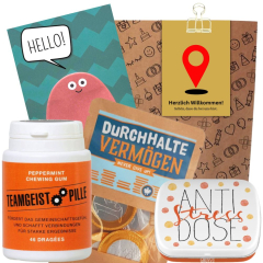 Geschenktüte Onboarding – Willkommensgeschenk „Zielpunkt“ (Set 9)