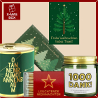 Geschenkbox Weihnachten „Frohe Weihnachten liebes Team“ – Mitarbeitergeschenk (Set2)