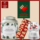 Gefüllte Geschenkbox Weihnachten – Weihnachtsgeschenk „Für dein großes Herz“ (Set 2)