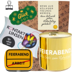 Geschenktüte Abschied „Wenn aus Kollegen Freunde werden“ (Set 5)