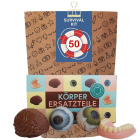 Lustiges Geschenk zum 50. Geburtstag „Survival Kit“ (Set 1)