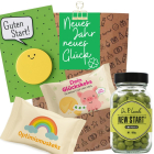 Geschenktüte „Neues Jahr, neues Glück!“ - kleine Aufmerksamkeit für Neujahr (Set 7)