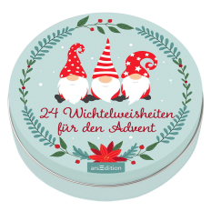 24 WICHTELWEISHEITEN FÜR DEN ADVENT - Dose
