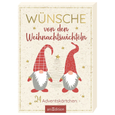 24 Adventskärtchen WÜNSCHE VON DEN WEIHNACHTSWICHTELN