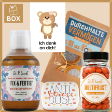 Geschenkbox zur Aufmunterung - Ich denk an dich! (Set 1)
