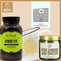 Geschenkbox Gute Besserung – Liebste Genesungswünsche (Set 2)