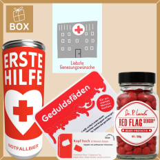 Geschenkbox Gute Besserung – Liebste Genesungswünsche (Set 3)