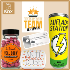 Geschenkbox Mitarbeitergeschenk – „The Best Team – Member“ (Set 2)