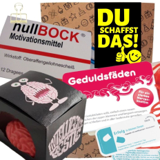 Geschenktüte Motivationsgeschenk „Du schaffst das!“ (Set 3)