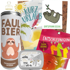 Geschenktüte ENTSPANN DICH! FAULTIER # 5