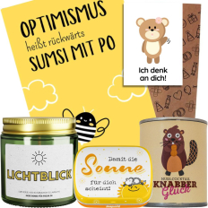 Geschenktüte zur Aufmunterung - Ich denk an dich! (Set 3)