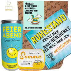 Geschenktüte Ruhestand – „Viel Spaß!“ (Set 1)