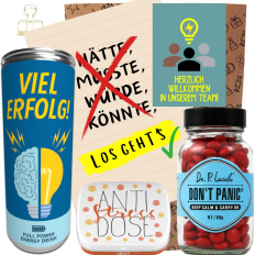 Geschenktüte Onboarding – Begrüßungsgeschenk „Willkommen im Team“ (Set 6)