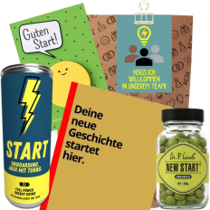 Geschenktüte Onboarding – Willkommensgeschenk „Zielpunkt“ (Set 9)
