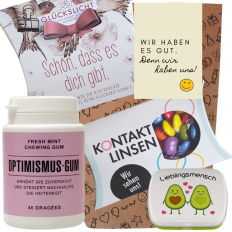 Geschenktüte Freundschaft „Wir haben es gut. Denn wir haben uns“ (Set 3)