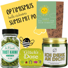 Geschenktüte Trostspender „Damit die Sonne für dich scheint“ (Set 2)