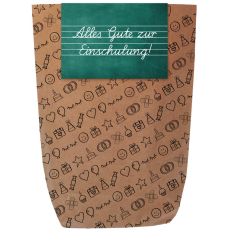 Geschenktüte ALLES GUTE ZUR EINSCHULUNG! - zum Befüllen