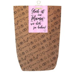 Geschenktüte GLÜCK IST - MAMA - zum Befüllen