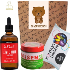 Geschenktüte kleine Aufmerksamkeit – „Ich vermisse dich!“ (Set 7)