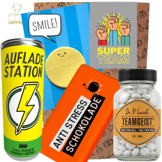 Geschenktüte für Mitarbeiter – Teamgeschenk „Super Team“ (Set 7)