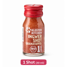 Kloster Kitchen Bio Ingwer Shot Granatapfel 30ml