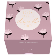 Message in a Box „Schön, dass es dich gibt!“ - 30 kleine Botschaften