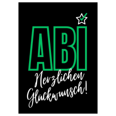 Minicard ABI - Herzlichen Glückwunsch!