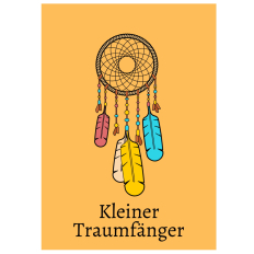 Minicard zur Aufmunterung - Kleiner Traumfänger