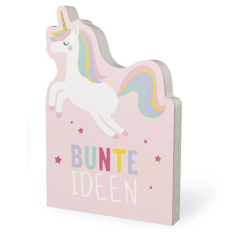 Notizblock Einhorn - Bunte Ideen