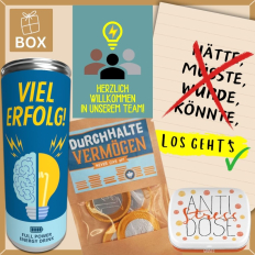 Onboarding Box – Begrüßungsgeschenk „Willkommen im Team“ (Set 2)