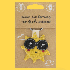 Schlüsselanhänger aus Ananas-Faser 
