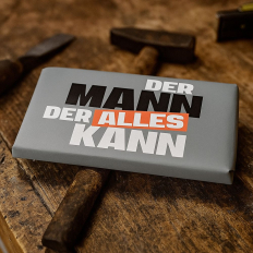 Schokolade 40g DER MANN DER ALLES KANN