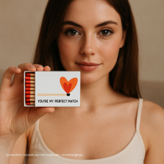 Streichhölzer YOU`RE MY PERFECT MATCH!