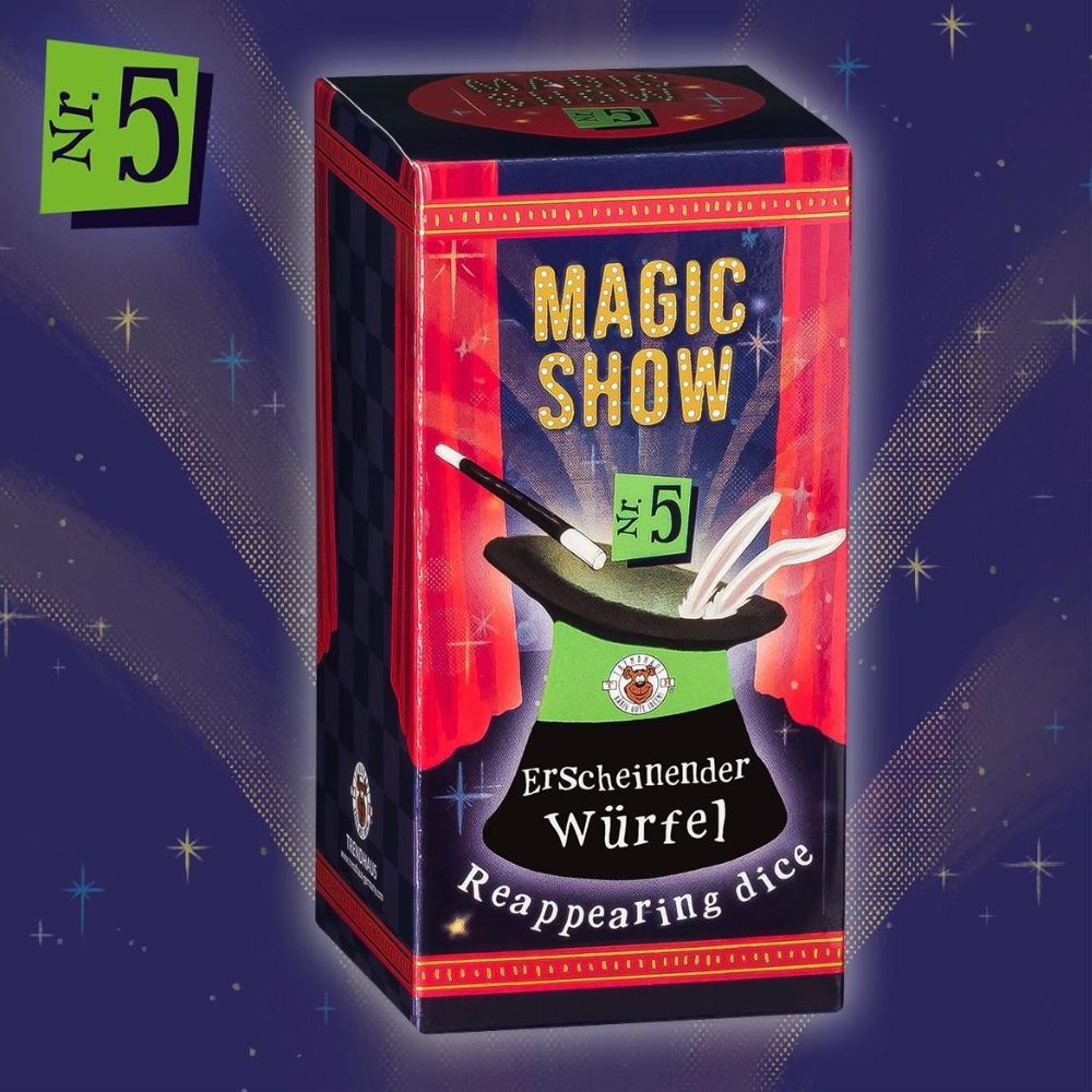 Zaubertrick Magic Show Würfel