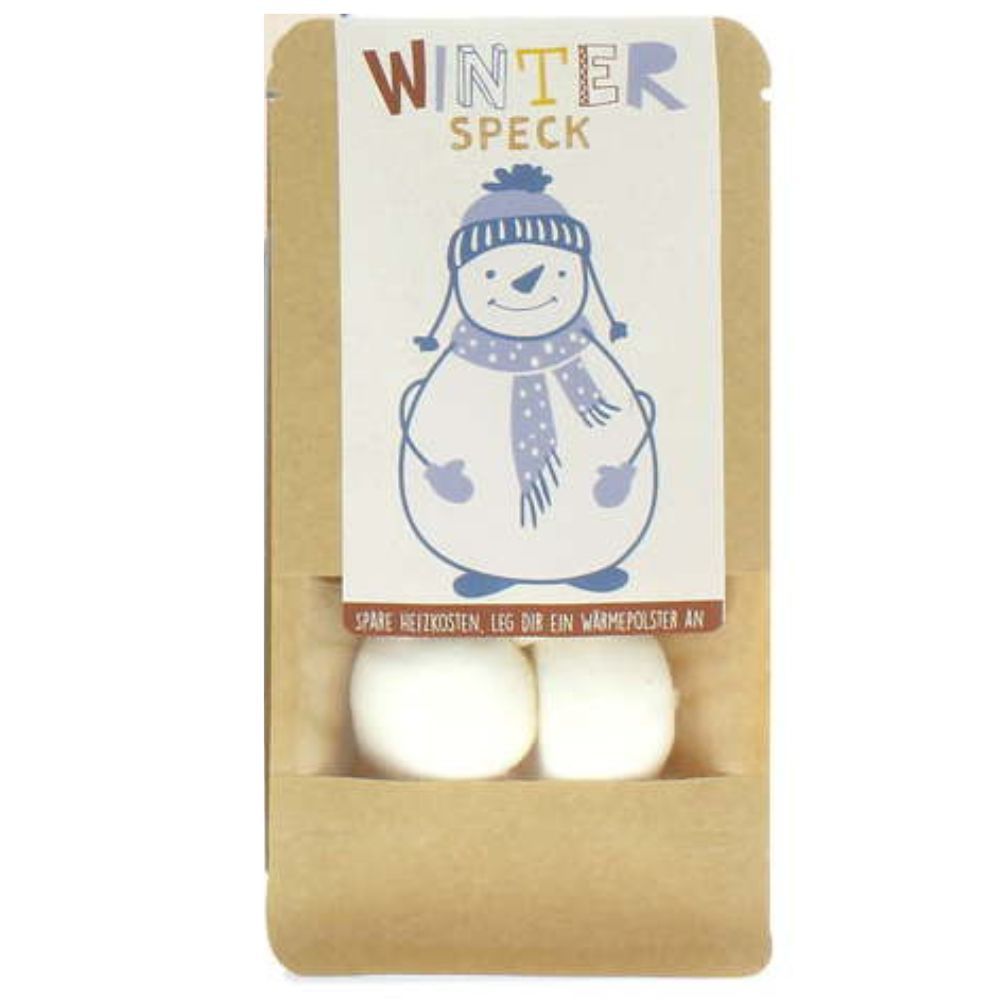Marshmallows Winterspeck Schneemann